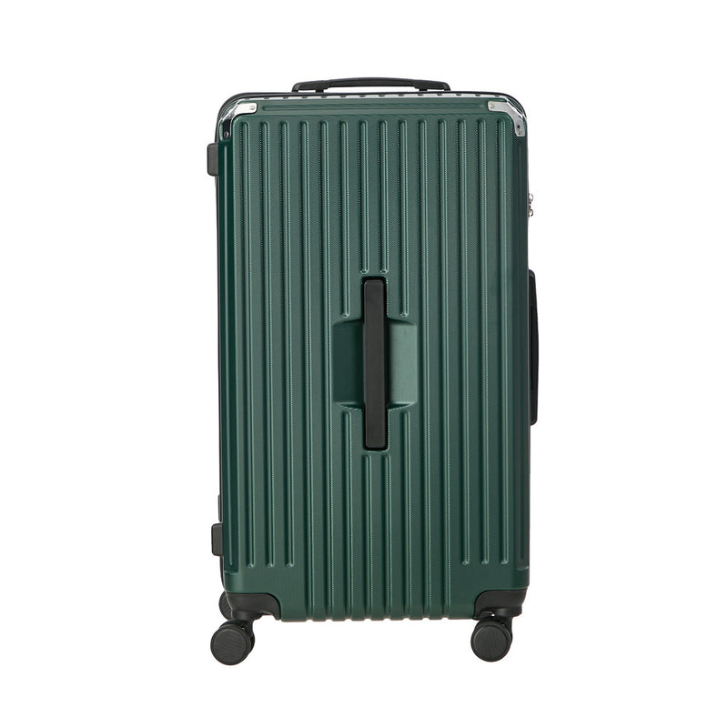 Mazam 28" Luggage Suitcase TSA Lock Hard Shell Case Cup Holder Green