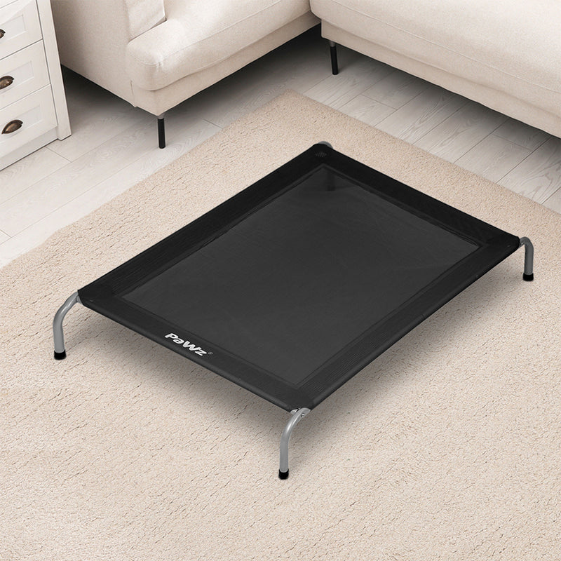 PaWz Elevated Trampoline Pet Bed Dog XL Black X-Large-1954802574163054598
