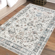 Marlow  Floor Rug Vintage Short Pile Washable Carpet Soft Plush Non Slip 160x120-1954802389043253255