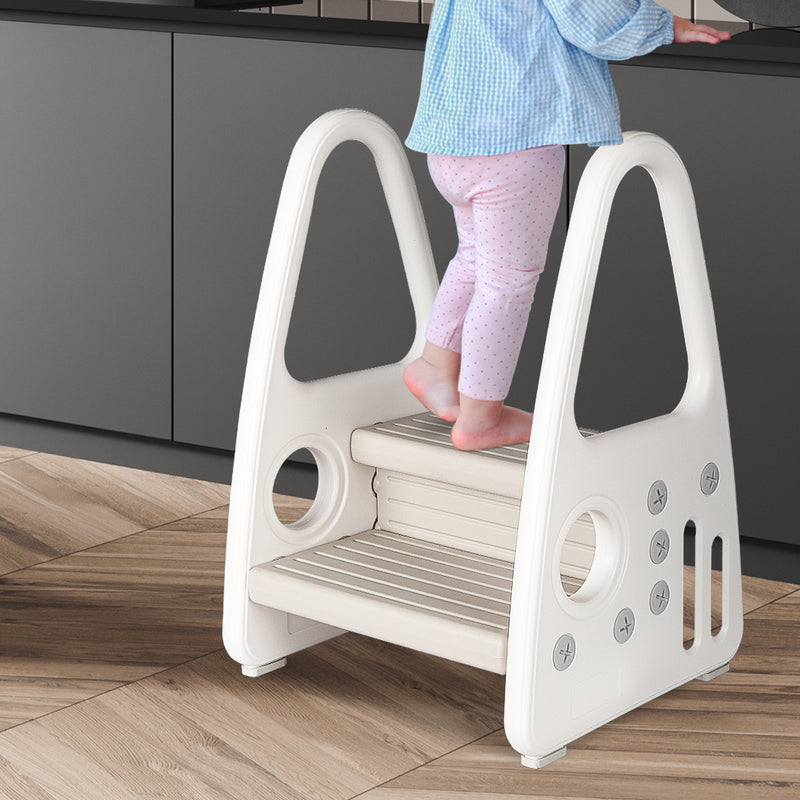 Levede Toddler Step Stool Ladder Tower-1954802777469358086