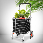 Mountview Foldable Shopping Cart Trolley-1954802730950332422