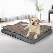 PaWz Dog Calming Bed Pet Cat Removable M Khaki Medium-1954802527287513094