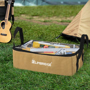 Slimbridge 3PCS Camping Canvas Storage Khaki-1954802650906234886