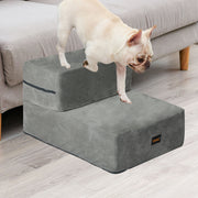PaWz Pet Stairs 2 Step Ramp Portable Small-1954802513538584582