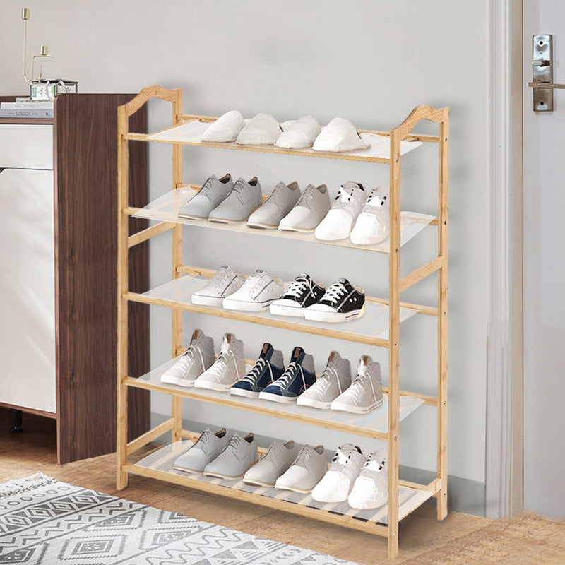 Levede Bamboo Shoe Rack Storage Wooden-1954802689107955718