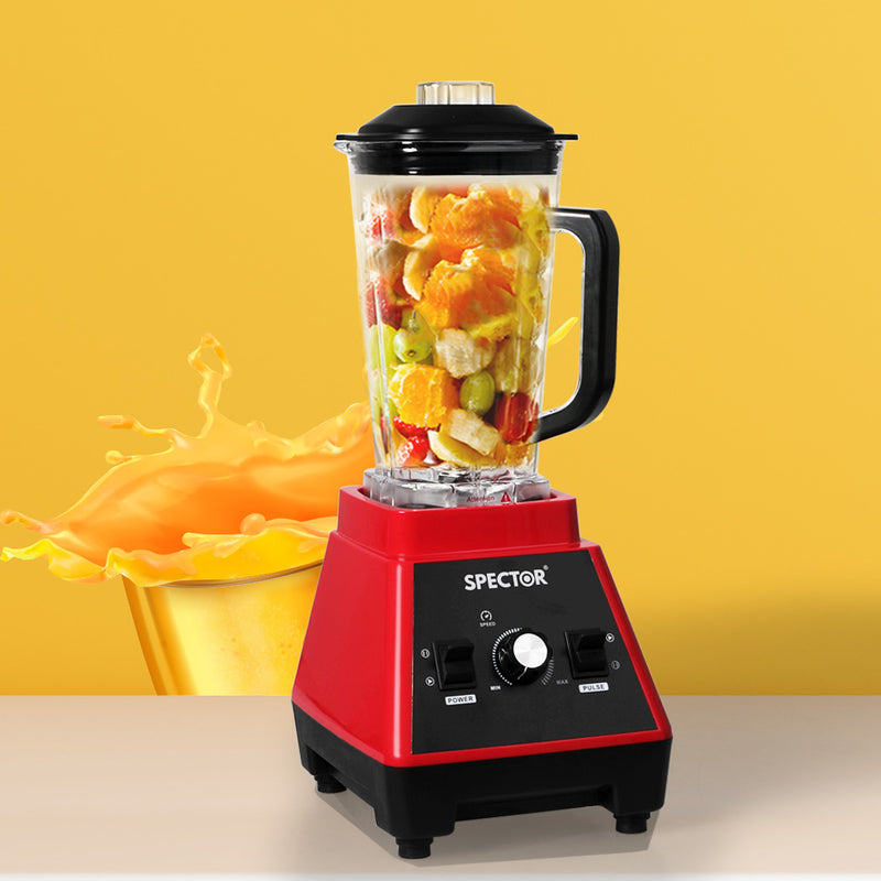 Spector 2L Commercial Blender Mixer Red-1954802900282773511