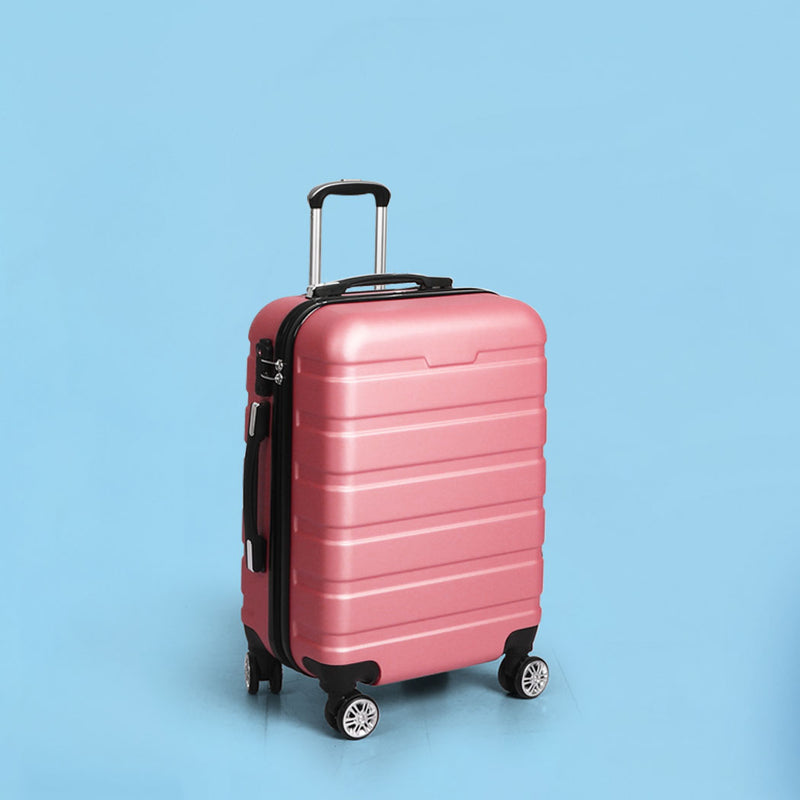 Slimbridge 24"Luggage Case Suitcase Rose Gold 24 inch-1954802814672834567