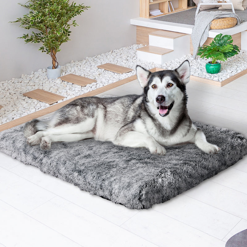 PaWz Dog Mat Pet Calming Bed Memory XL Charcoal X-Large-1954802548108038151