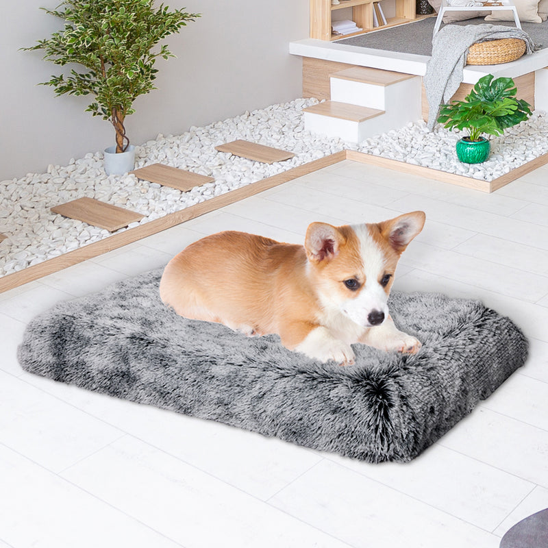 PaWz Dog Mat Pet Cat Calming Bed Memory S Charcoal Small-1963748911042662407