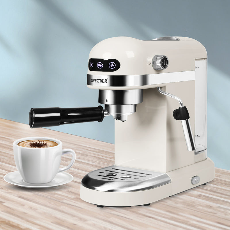 Spector Coffee Maker Machine Espresso Milk White-1954803001705238535