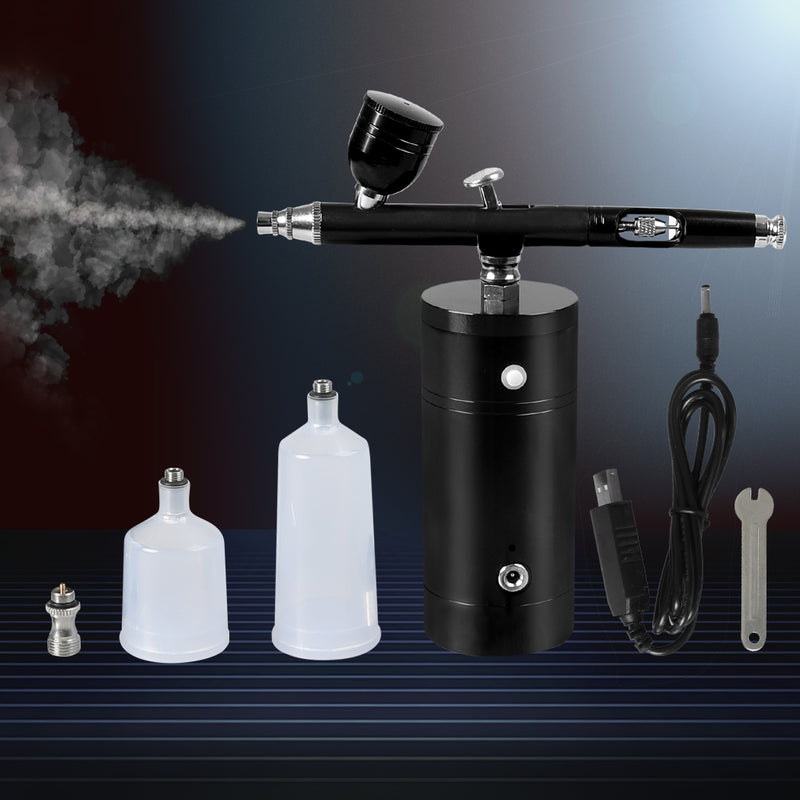 Traderight Airbrush Kit Compressor Cordless-1954802744690872327