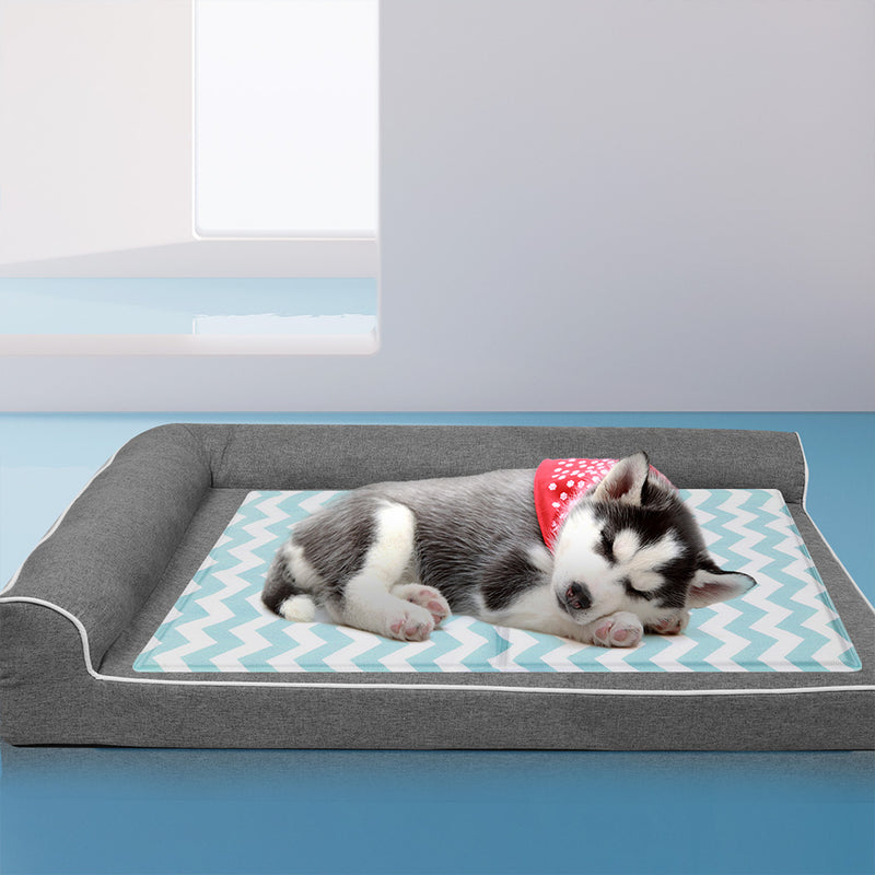 Pawz Pet Cooling Mat M Blue-1954802430524919815