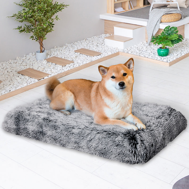 PaWz Dog Mat Pet Calming Bed Memory M Charcoal Medium-1954802546728112135
