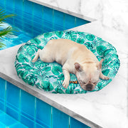PaWz Pet Cool Gel Mat Cat Bed Dog Bolster M Medium-1954802535168610311