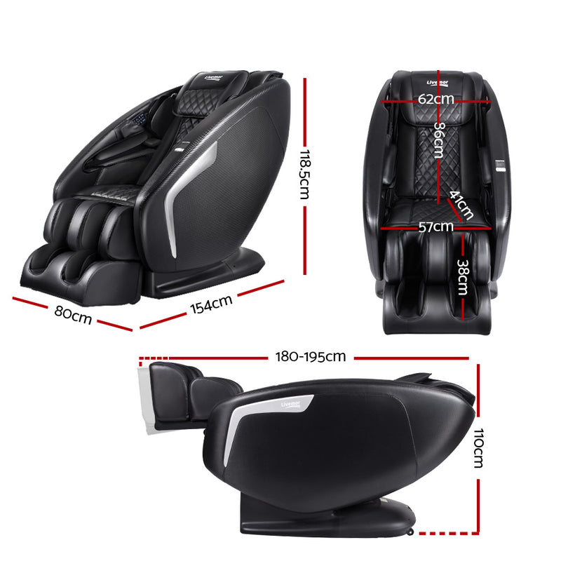 Livemor 3D Massage Chair Electric Recliner Massager Delmue