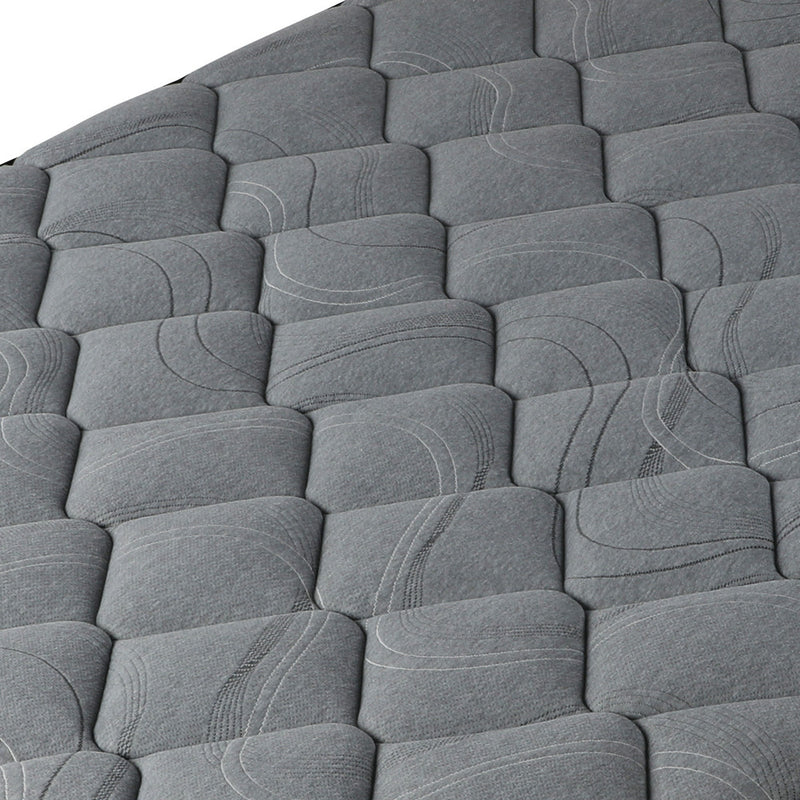 Bedra Queen Mattress 3D Mesh Fabric Foam Spring 22cm 7-zone