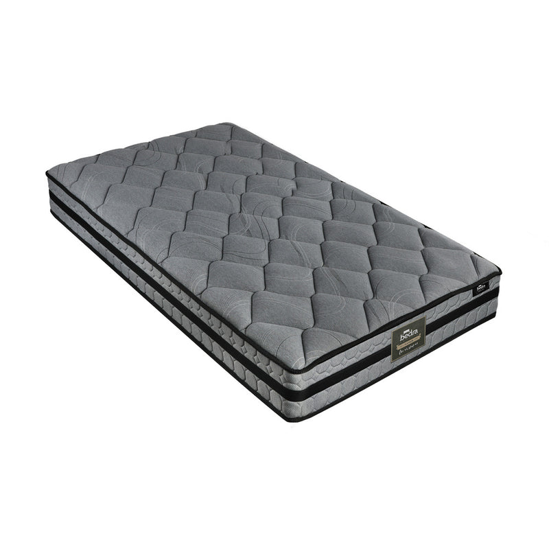 Bedra Single Mattress 3D Mesh Fabric Foam Spring 22cm 7-Zone