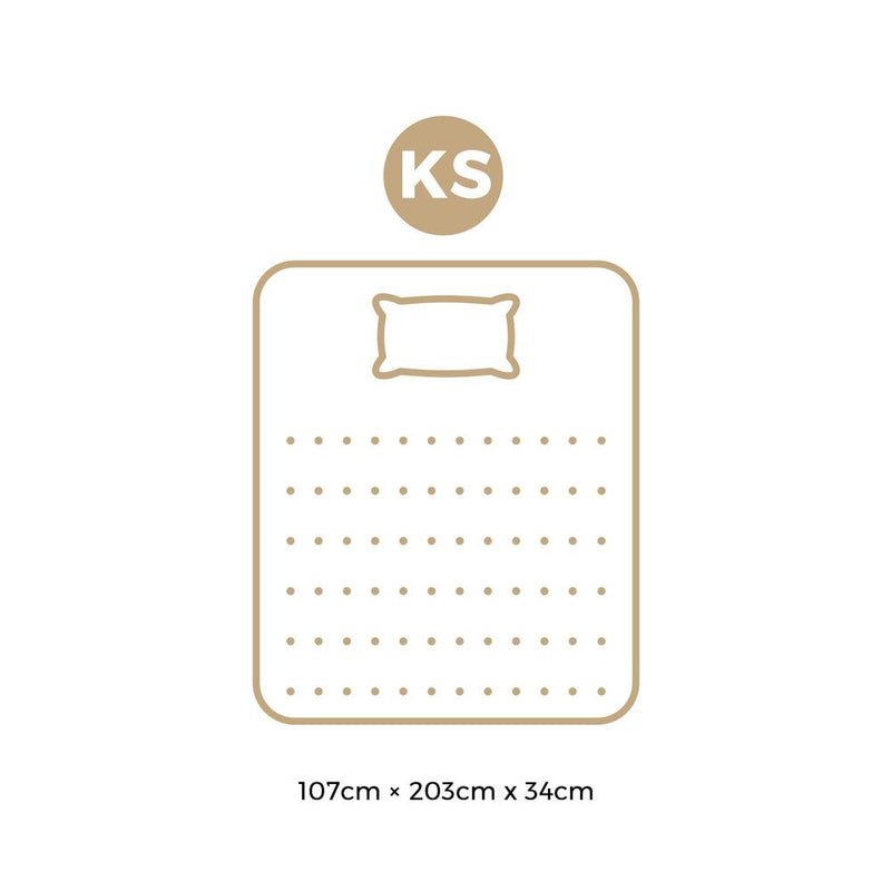 Bedra King Single Mattress with Cool Gel Pocket Spring 34cm