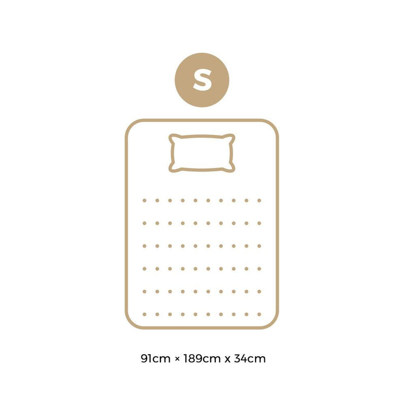 Bedra Single Mattress with Cool Gel Pocket Spring 34cm