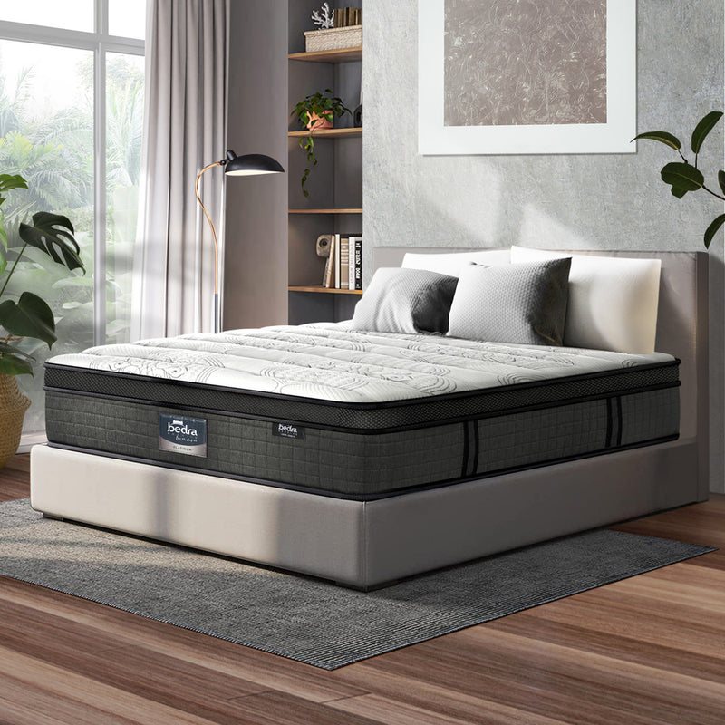 Bedra Latex Foam King Mattress 9-Zone Pocket Spring 34cm