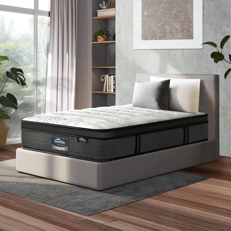 Bedra Latex Foam Mattress King Single 9-Zone Pocket Spring 34cm