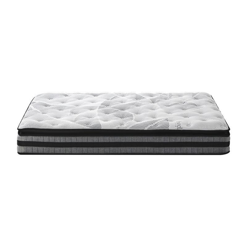 Bedra King Single Mattress Cool Gel Foam Bonnell Spring Pillow Top 22cm