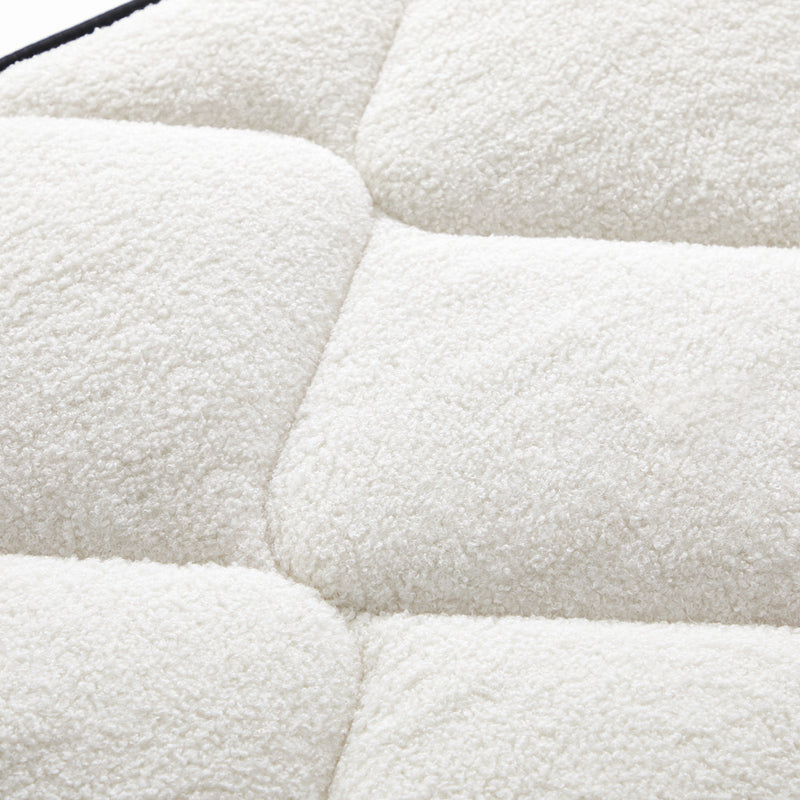 Bedra Boucle Queen Mattress Memory Foam Pocket Spring Euro Top