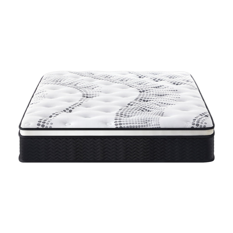 Bedra King Mattress Cool Gel Foam Euro Top Pocket Spring 22cm