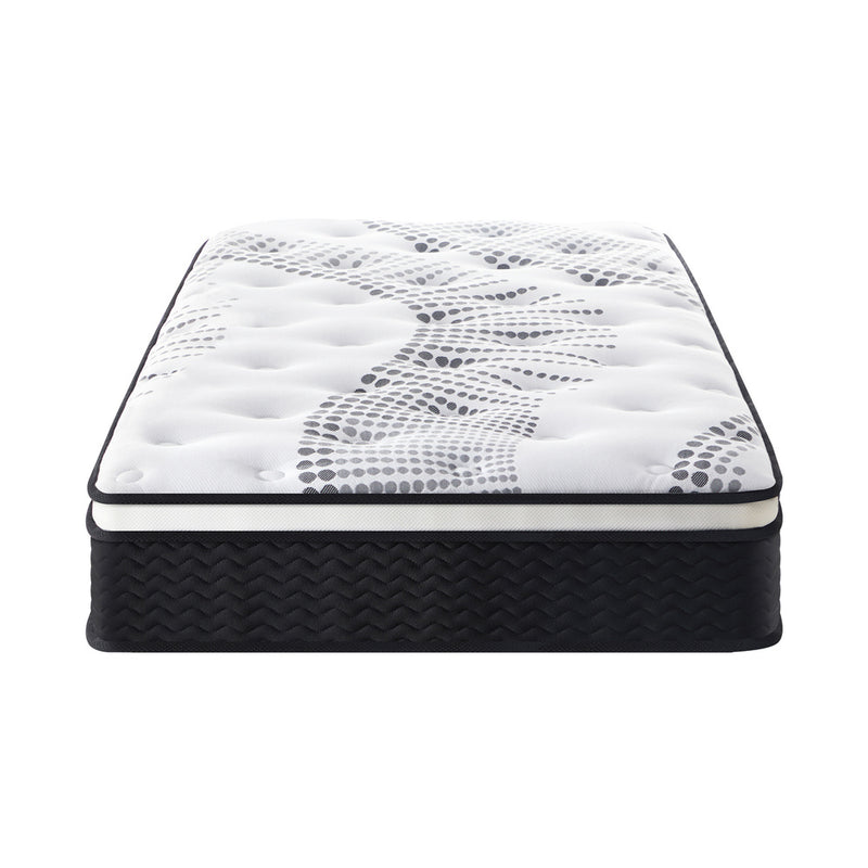 Bedra Single Mattress Cool Gel Foam Euro Top Pocket Spring 22cm