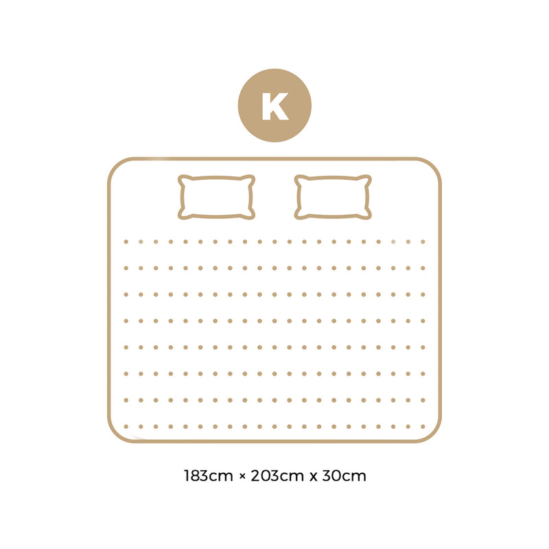 Bedra King Mattress Luxury Foam Pocket Spring 30cm