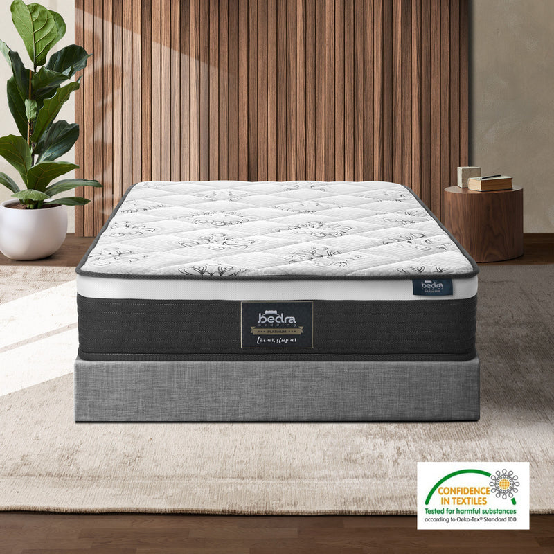Bedra Single Mattress Luxury Foam Pocket Spring 30cm