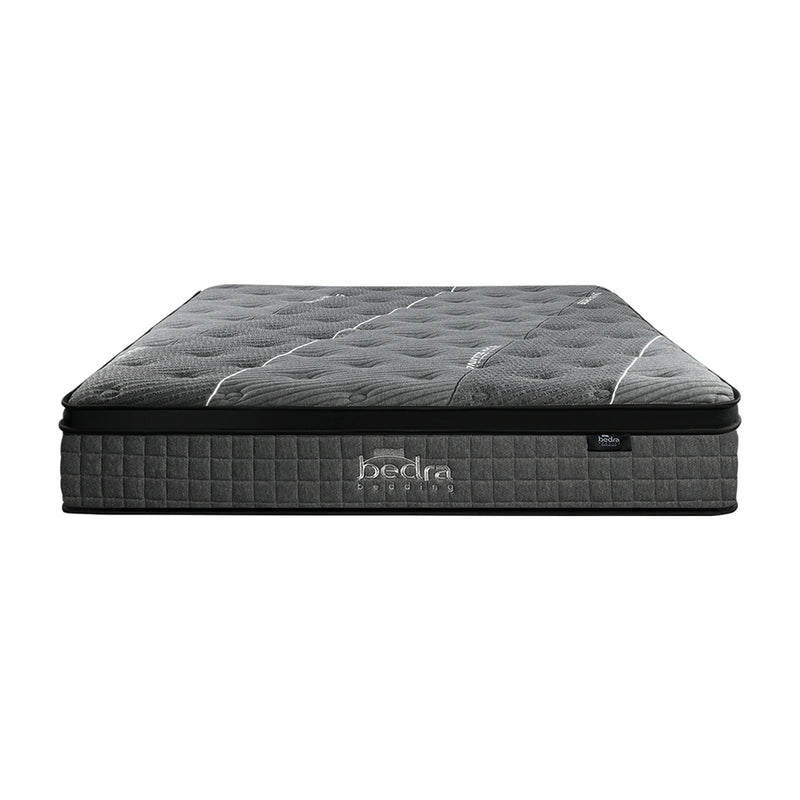 Bedra Euro Top Queen Mattress Breathable Spring 34cm