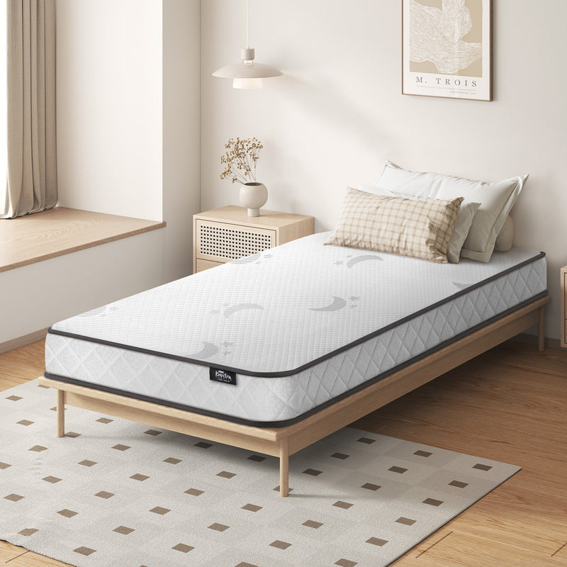 Bedra King Single Mattress Tight Top Bonnell Spring Foam 13CM