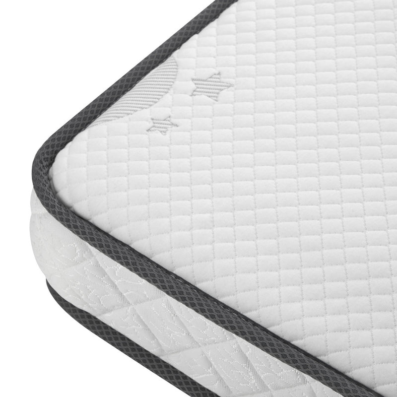 Bedra King Single Mattress Tight Top Bonnell Spring Foam 13CM