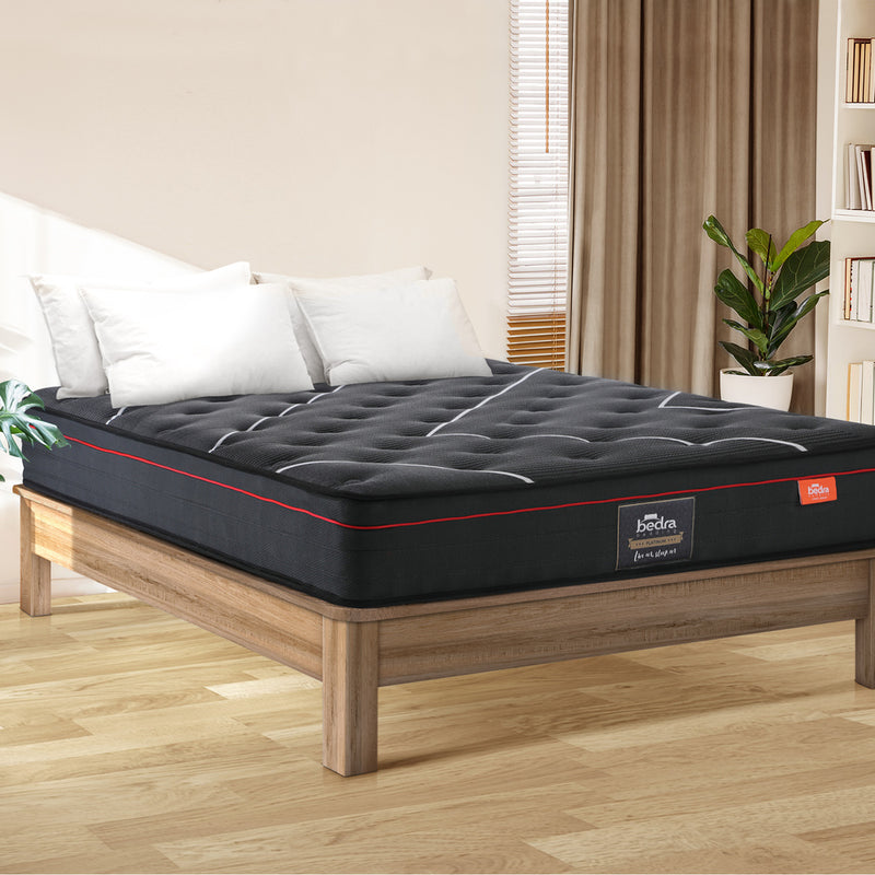 Bedra King Mattress Tight Top Cool Gel Foam Pocket Spring 22cm
