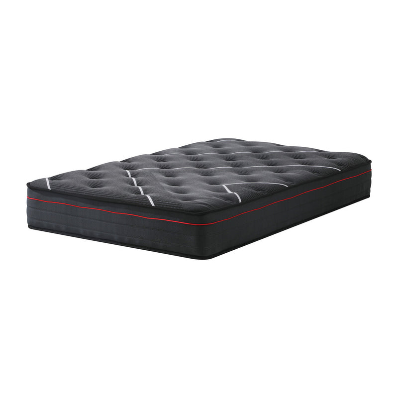 Bedra King Single Mattress Tight Top Cool Gel Foam Pocket Spring 22cm