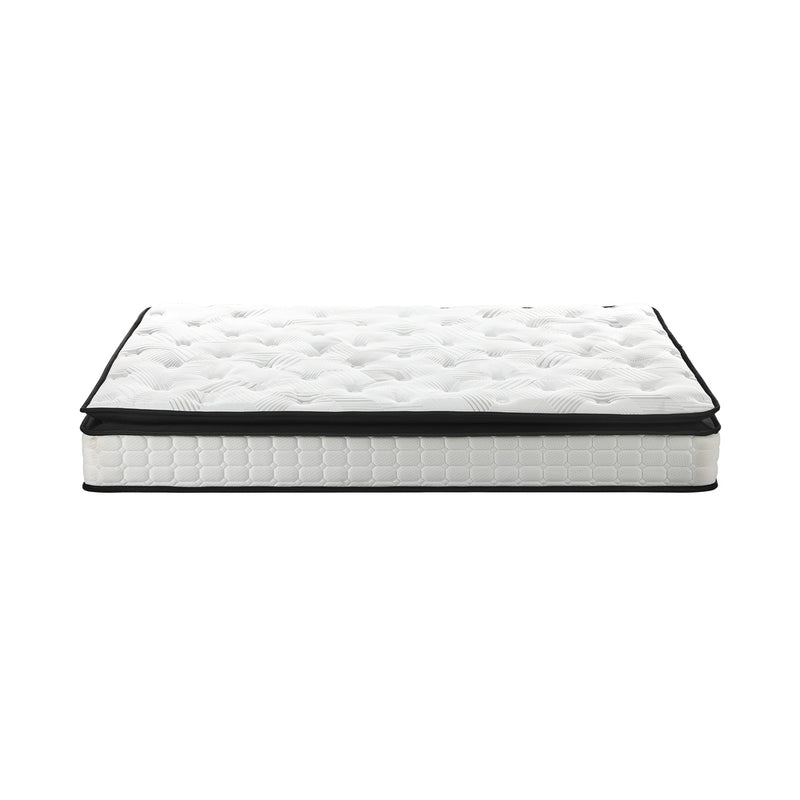 Bedra Queen Mattress 22CM Cool Gel Foam Bonnell Spring with Pillows