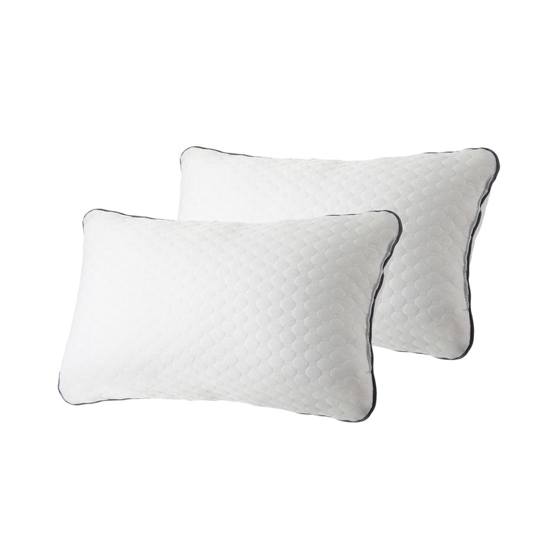 Bedra Queen Mattress 22CM Cool Gel Foam Bonnell Spring with Pillows