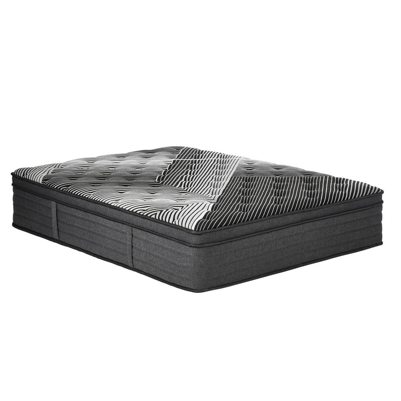 Bedra Queen Mattress 9 Zone Pocket Spring Foam Bamboo Euro Top 35cm