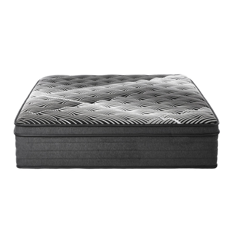 Bedra Queen Mattress 9 Zone Pocket Spring Foam Bamboo Euro Top 35cm