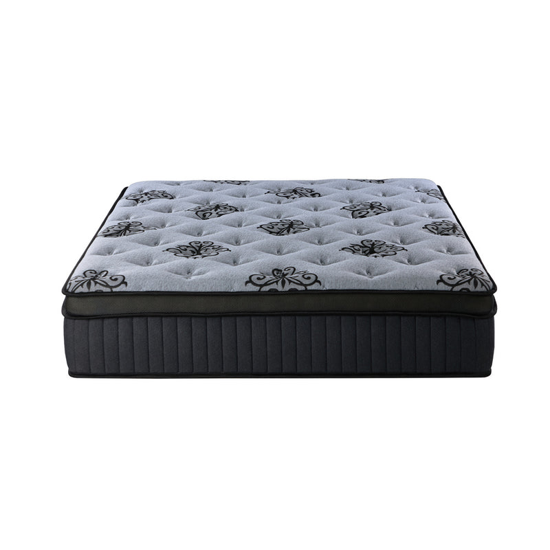 Bedra Double Mattress Bamboo Pocket Spring Euro Top Medium Firm 32cm