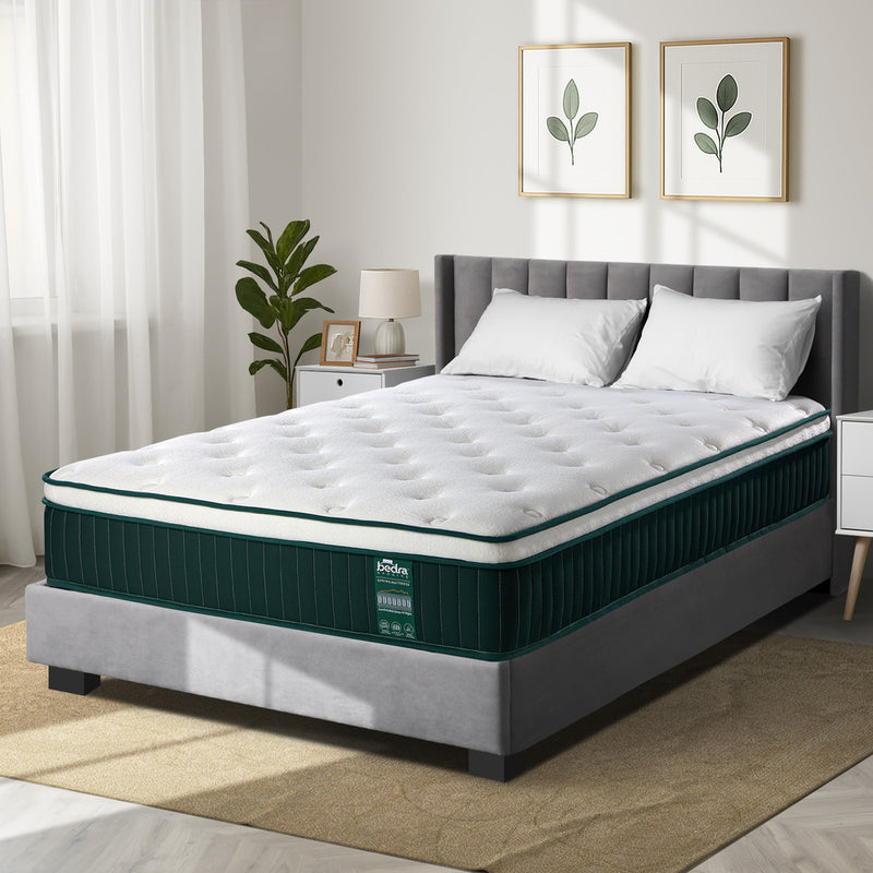 Bedra King Mattress 5 Zone Pocket Spring Cool Gel Foam Medium Firm