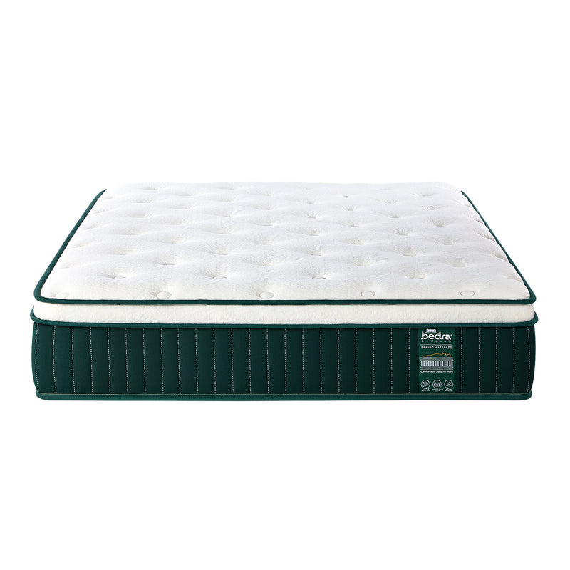 Bedra Queen Mattress 5 Zone Pocket Spring Cool Gel Foam Medium Firm
