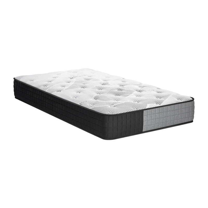 Bedra King Single Mattress Tight Top Foam Pocketed Springs 24cm