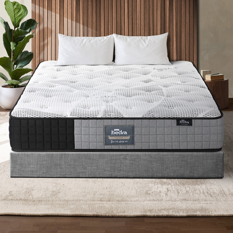 Bedra Queen Mattress Tight Top Foam Pocketed Springs 24cm