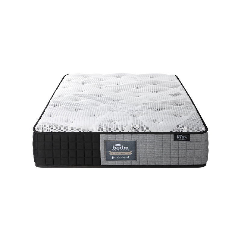 Bedra Single Mattress Tight Top Foam Pocketed Springs 24cm