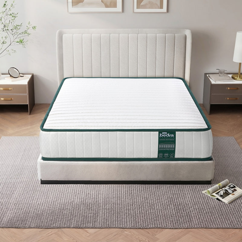 Bedra King Single Mattress Pocket Spring Coil Sleep Foam 21cm