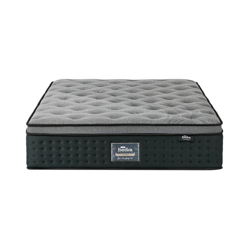 Bedra Double Mattress Euro Top Spring Medium Firm 34cm