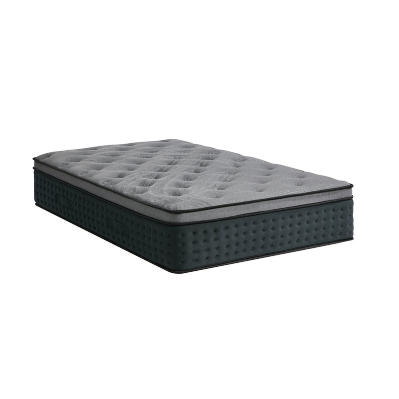 Bedra King Single Mattress Euro Top Spring Medium Firm 34cm