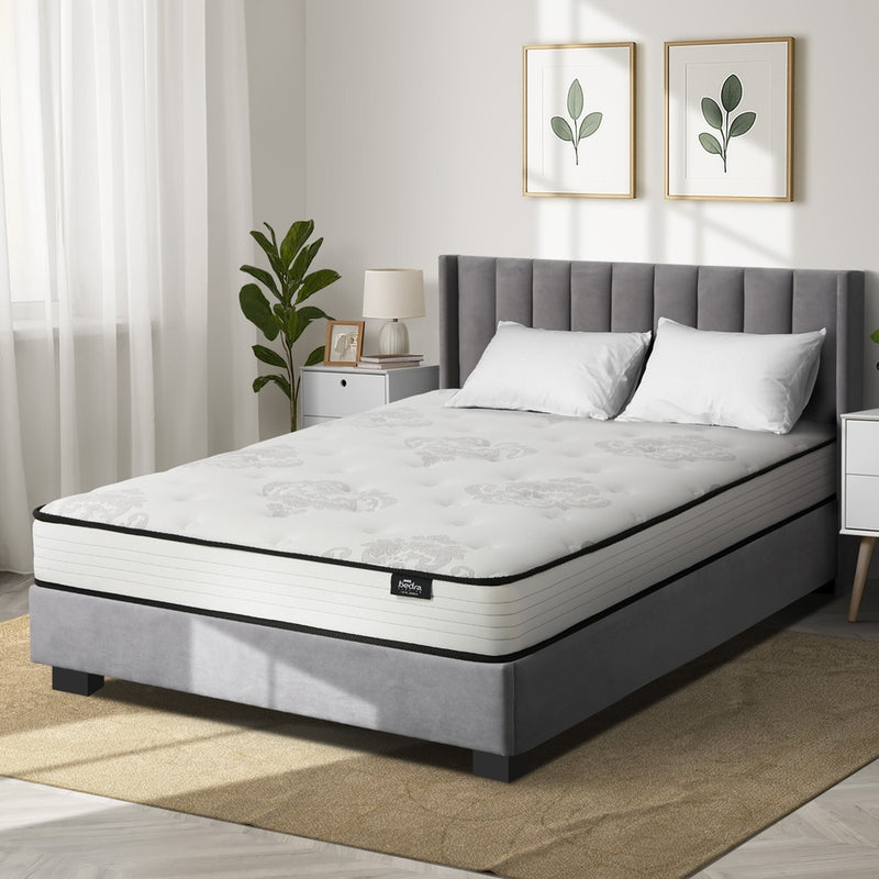 Bedra Queen Mattress Bonnell Spring Foam Bed Medium Firm 16cm